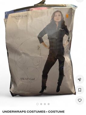 SWAT Girl Costume - Black